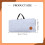 Storage bag for PC keyboards, 87key keyboard case with handle, versatile for mobile office use, portable protective case, light gray 4