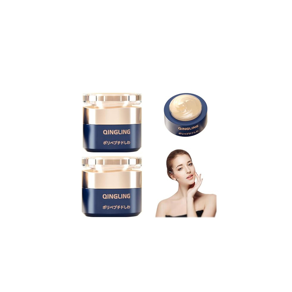 Cream Anti Wrinkle Face 2Pcs Deep Hydrating Polypeptide Firming Moisturizer For Mature Skin