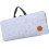Storage bag for PC keyboards, 87key keyboard case with handle, versatile for mobile office use, portable protective case, light gray 5