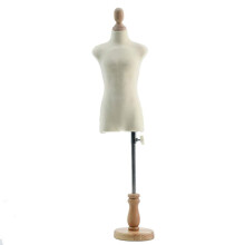 Mini Dress Form Adjustable Height Size 3 Doll Mannequin for Doll Clothes and Dollhouse Display