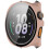 Smartwatch Protective Case with Tempered Glass Screen Protector for Keep Watch Pilot 1, Full Coverage Pink Design 3