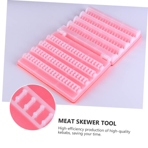 Automatic BBQ Skewer Maker with Hand Protection Design, Fast Skewer Assembly, Dishwasher Safe 2