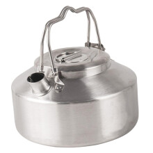 Camping Kettle Stainless Steel Teapot 2 in 1 Design Outdoor Stovetop Compact for Camping