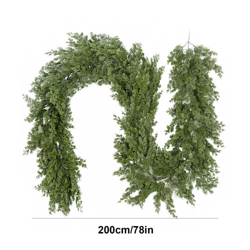 Christmas Garland Artificial Green 1 Piece 2