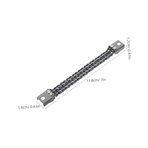 Double Chain Drum Pedal Replacement Chain for Drum Kit Accessories Durable Metal Build 1