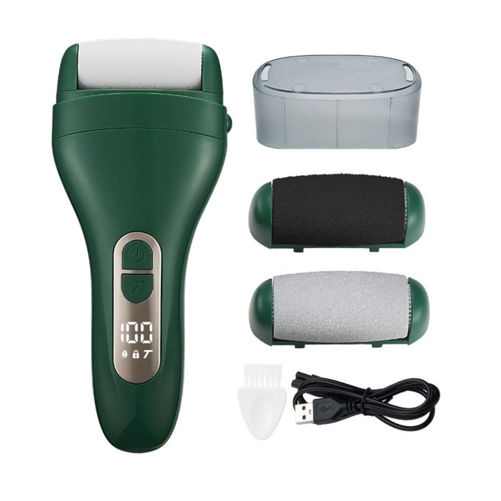 Rechargeable Electric Callus Remover and Foot Exfoliator with USB Fast Charging, Full Body Washable