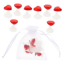 16pcs Soft Silicone Toe Separators for Pedicure and Nail Art, Smudge Ergonomic Design