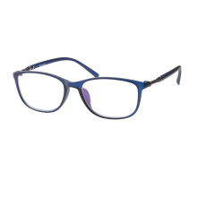 Blue Light Reading Glasses 4.0D Oversized Clear Lens TR90 Full Frame Lightweight for Close Work