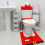 Christmas Toilet Set with Rug and Covers 5