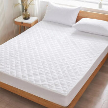 Full Mattress Protector Full Size Quilted Breathable Cover, Elastic Fitted Bed Sheet, Machine Washable
