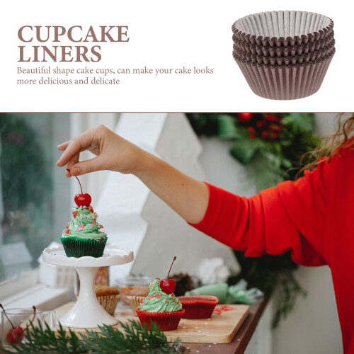 100 stk. kaffepapir cupcakeforme 1