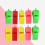 10-pack ABS-plastvisselpipor med snöre 3