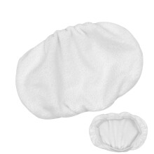 Reusable Microfiber Mop Pad for Steam Mop, Absorption Lint Floor Cleaning Cloth, White Terry Washable Design