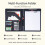 A4 Professional PU Leather Business Padfolio Organizer, Waterproof Document Folder for Office and Interviews 3