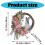 Portable Easter Rabbit Wreath for Front Door or Wall Spring Decors with 3