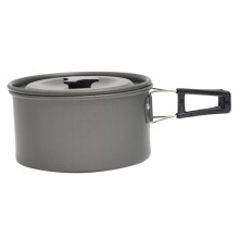 Medium Nonstick Camping Cookware Set Lightweight Outdoor Cooking Pot with Carry Bag