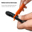 MC4 Connector Wrench Set 2pcs Orange Solar Panel Connector Spanner and MC4 Disconnect Tool 2