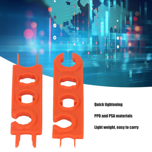 MC4 Connector Wrench Set 2pcs Orange Solar Panel Connector Spanner and MC4 Disconnect Tool 2