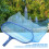 Pool Leaf Skimmer Net with Fine Mesh for Quick Surface Cleaning, Lightweight Blue Plastic Tool for Pool and Pond 3
