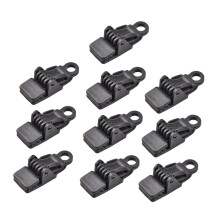 10pcs Heavy Duty Tarp Clips Quick PresstoLock Tent Clamp Windproof Secure Grip Outdoor Use