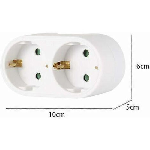 Wall Power Strip Electrical Power Strip 2 Socket 3500W 16A Multi Socket for Home 2