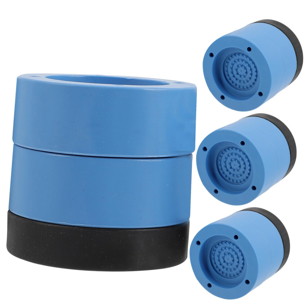 Furniture Risers Bed Elevators Set Of 4 With Nonslip Tpu Base Easy Height Adjustment For Tables Sofas Desks Blue 9330225805533