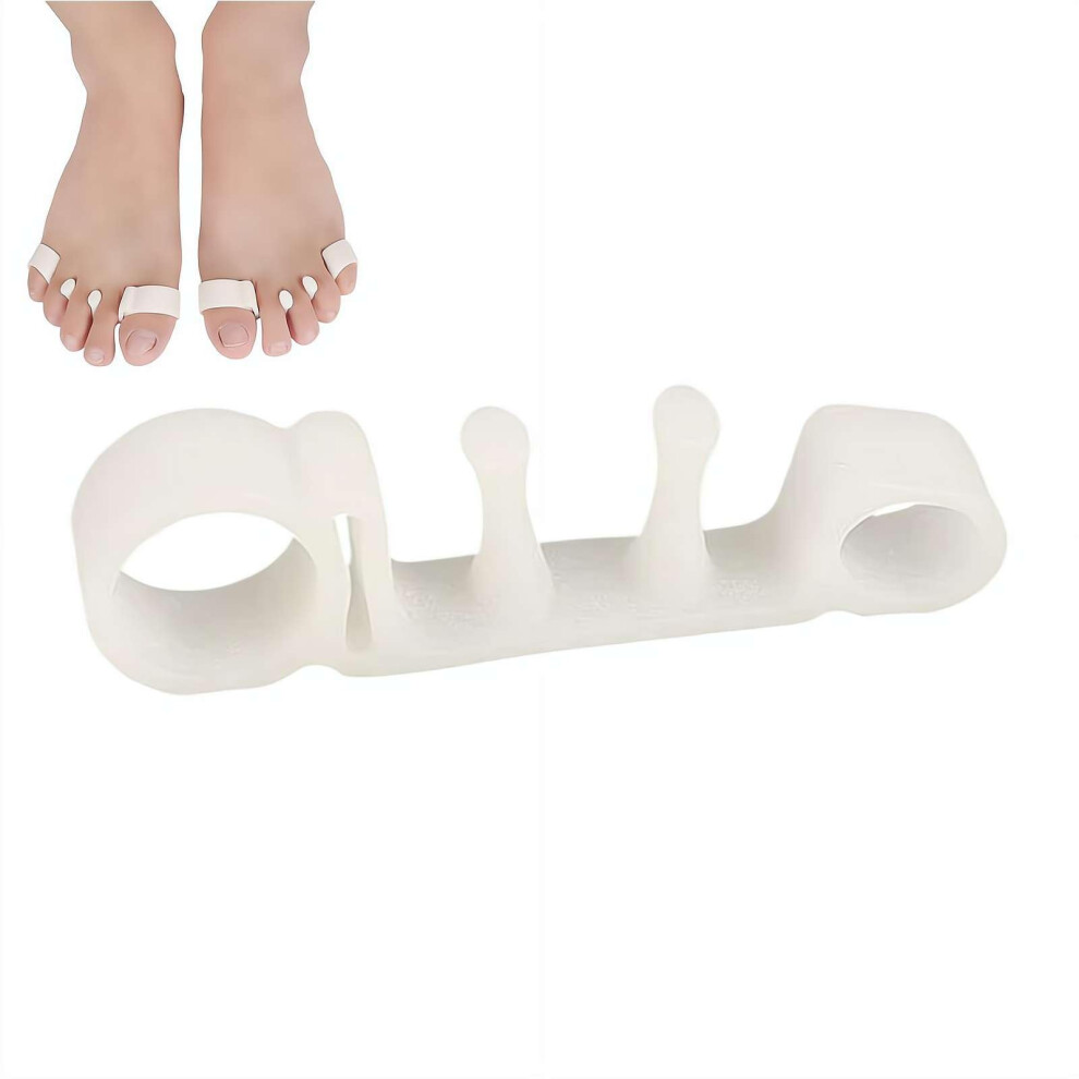 Silicone Toe Separators and Orthopedic Bunion Corrector for Foot Alignment, Posture and Pressure Relief