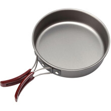 Reusable NonStick Camping Frying Pan with CoolTouch Handle, Lightweight Skillet for Outdoor Cooking