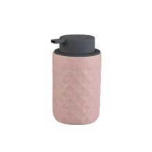 Ceramic Foaming Soap Dispenser 18Q Refillable Pump Bottle for Bathroom Kitchen Shampoo and Hand Soap