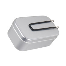 Camping Cookware Aluminum Outdoor Pot with Leakproof Sealing and Folding Handle for Hiking