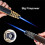 Windproof Refillable Butane Jet Torch Lighter, Adjustable Blue Flame Heavy Duty Gold 3
