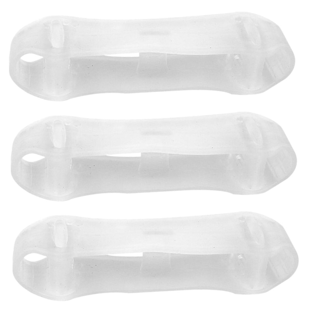 3pcs Gel Toe Separators Bunion Corrector for Comfort Toe Alignment and Pain Relief