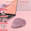 Wireless Bluetooth Mouse, Rechargeable Silent and Stylish Heart-Shaped Mouse for 5