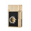 Pure Copper Refillable Butane Lighter with Adjustable Flame Control, Flip  Design, End Style (Color A) 1
