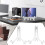Clear Plastic Easel Stand 9 Inch 5 Pcs 5