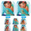 Baby Moana drawstring bag 5 or 40 pcs 2