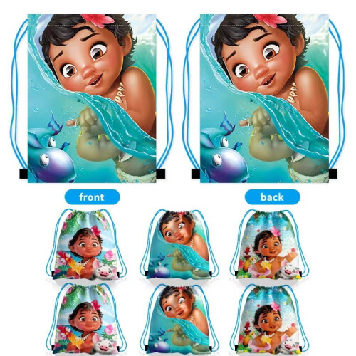 Baby Moana drawstring bag 5 or 40 pcs 1