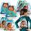 Baby Moana drawstring bag 5 or 40 pcs 4