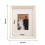 Photo Frame Black White Oak Walnut 4x6 Inches 3