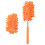 Microfiber Duster with Extension Pole, Retractable Cleaning Duster for Home and Car, Reusable Head 1