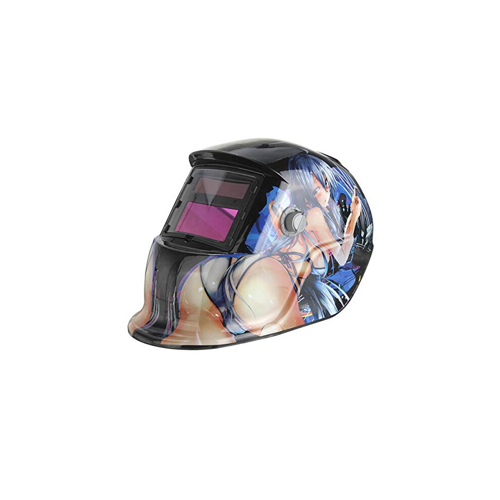 Solar Auto Darkening Mig Welding Helmet With Grinding Function, Welder Mask And Goggles 9351714929721
