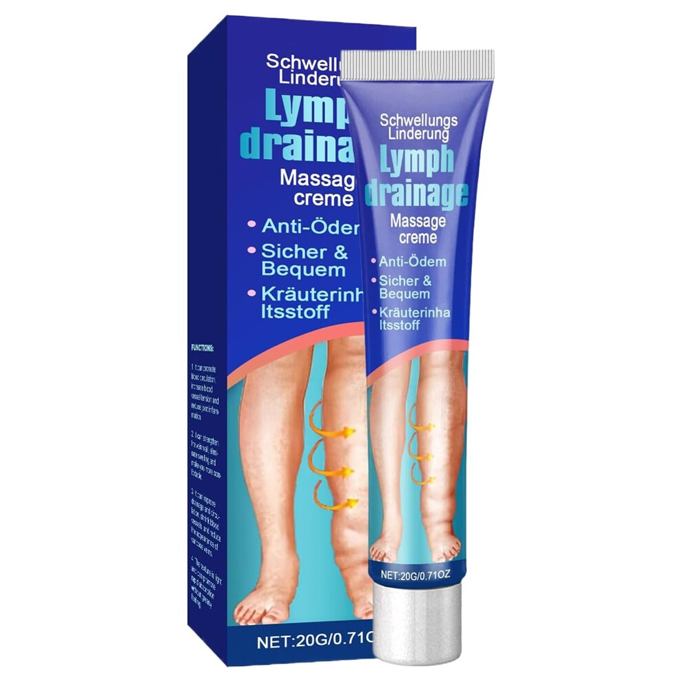 Gogerstar Cream Edema For Swollen Legs | Leg Slimming Massage | Edema Management Relief Swelling Reduction Moisturizer For Calf Women Men