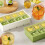 Multipurpose Silicones Freezers Tray Ice Cubes Mold-Black 1 4
