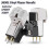 3Pc AT3600L Magnetic Stylus Needle for Turntable Phonograph 2