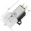 3Pc AT3600L Magnetic Stylus Needle for Turntable Phonograph 3