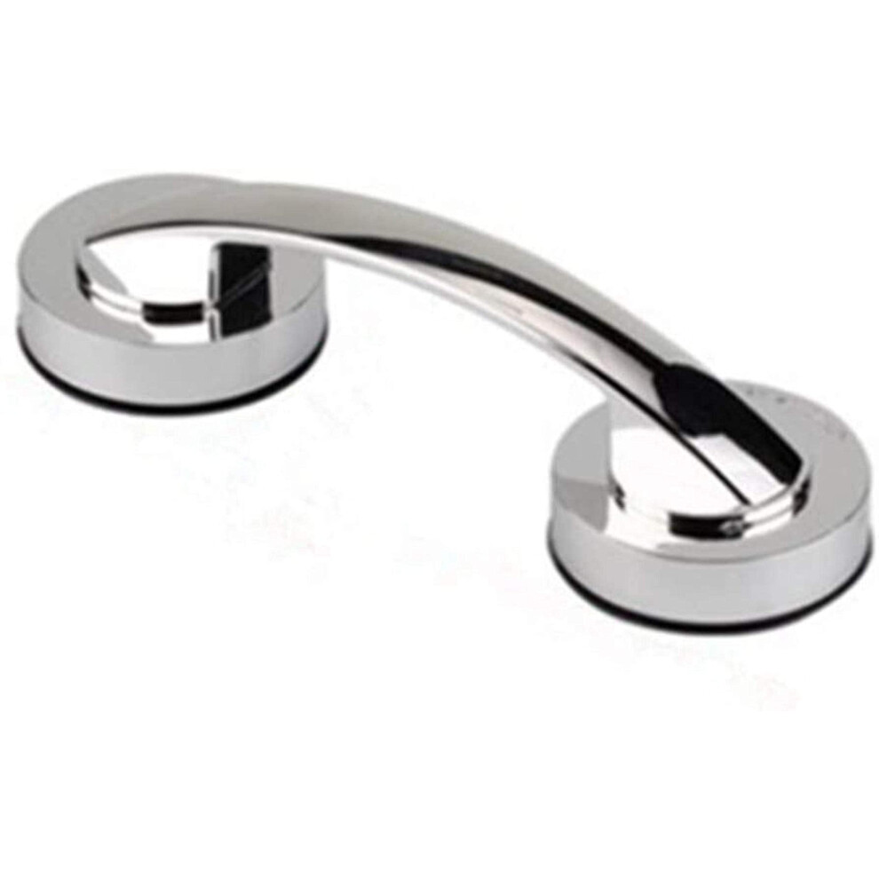 Stainless Steel Bathroom Grab Bar 30cm with AntiSlip Grip and Ergonomic Armrest for Elderly Safety