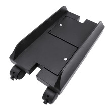 Adjustable CPU Stand with Lockable Wheels, SpaceSaving Under Desk Computer Tower Holder (Color E)
