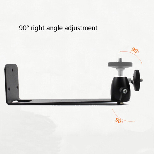 Universal L Shape Projector Mount Bracket, Durable Iron Build with Adjustable Viewing Angle, Easy Installation 1