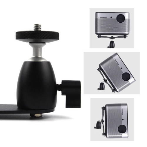 Universal L Shape Projector Mount Bracket, Durable Iron Build with Adjustable Viewing Angle, Easy Installation 2