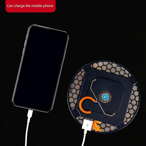 Portable LED Camping Light Tent Light with Hook IP65 Waterproof Flashlight Power 1